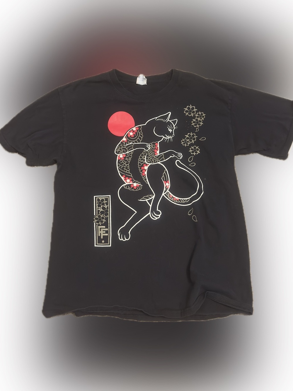Fungus Fou Mystical Cat Tee
Mens Large